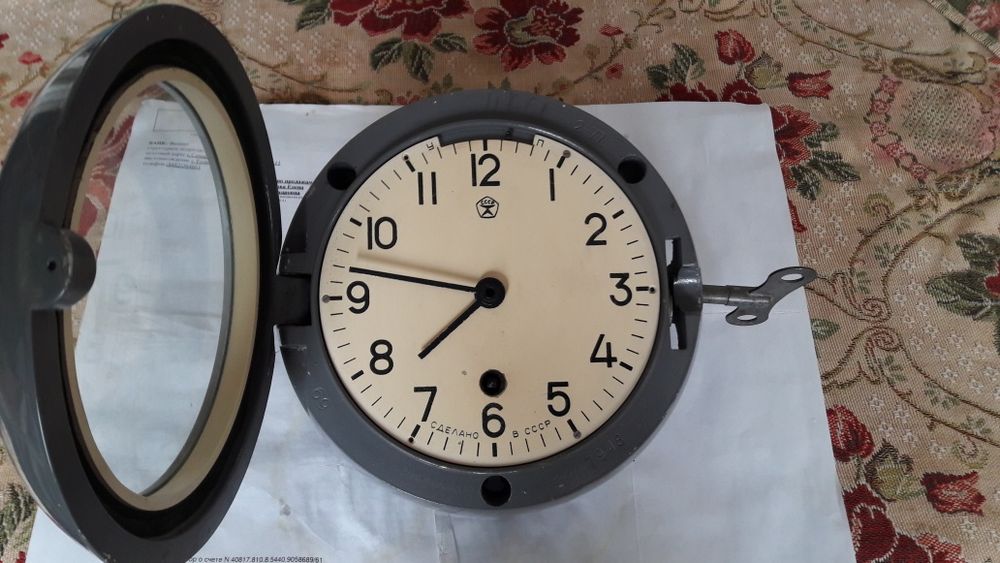 Часы каютные СССР