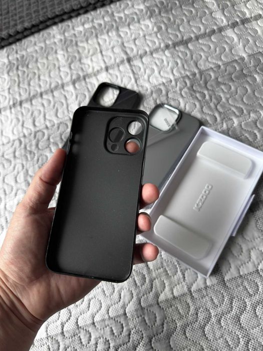 3 броя оригинални кейса за iPhone 15 Pro Max (Spigen, KZDOO, Tech-Protect)