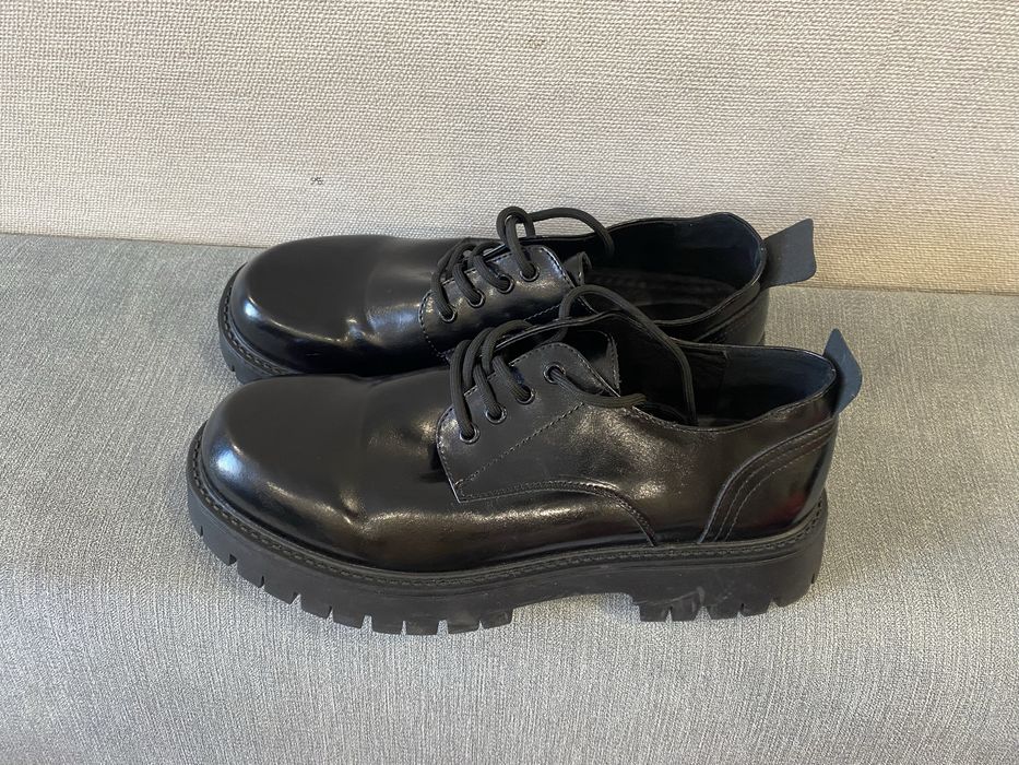 Мужские туфли/ботинки с каблуком