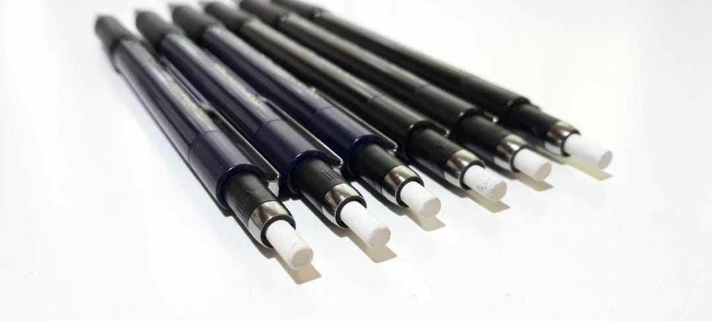 Lot 6 creioane faber castell 1345 si 1347 de 0.5 mm si 0.7 mm