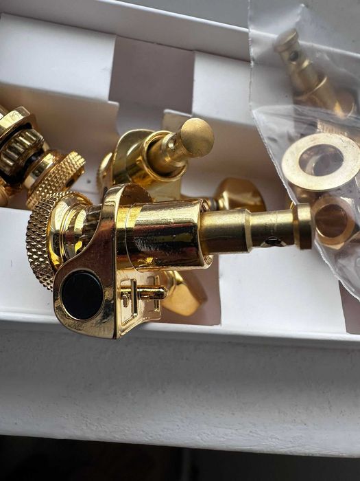 Cheițe chitară James Tyler/Gotoh locking 6 in line Gold