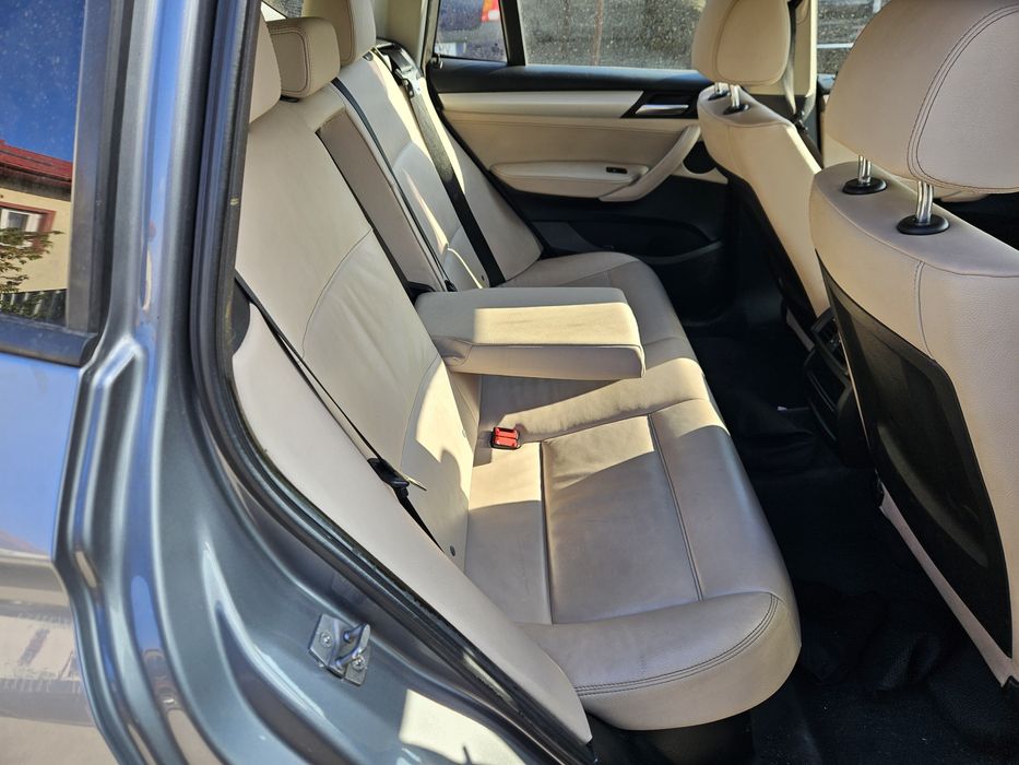 Interior piele crem incalzit bmw x3 f25