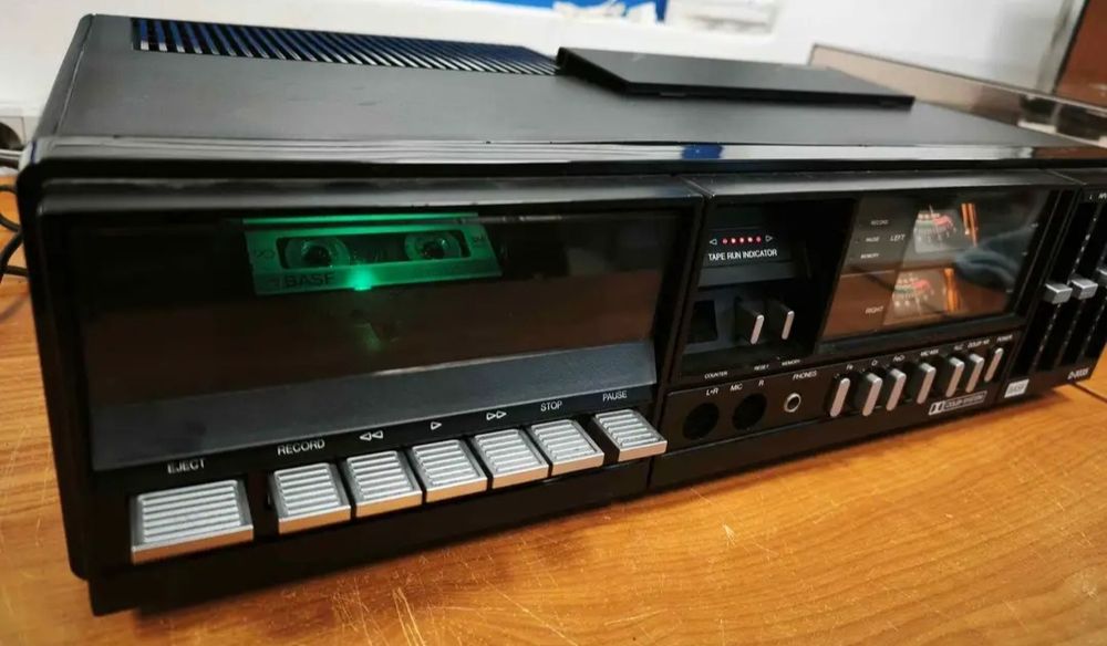BASF D 3035, stereo cassette deck, perfect funcțional