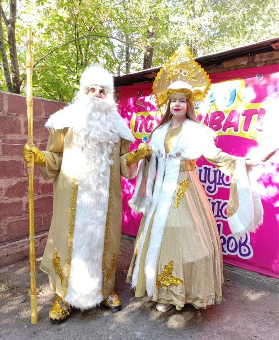 Костюмы деда мороза и снегурочки