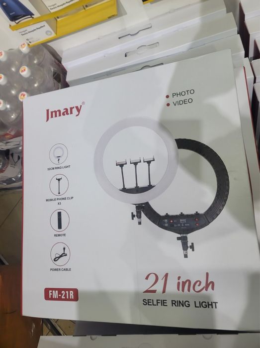 Кольцевая лампа штатив светодиодная подсветка,Jmary Lampa shtativ