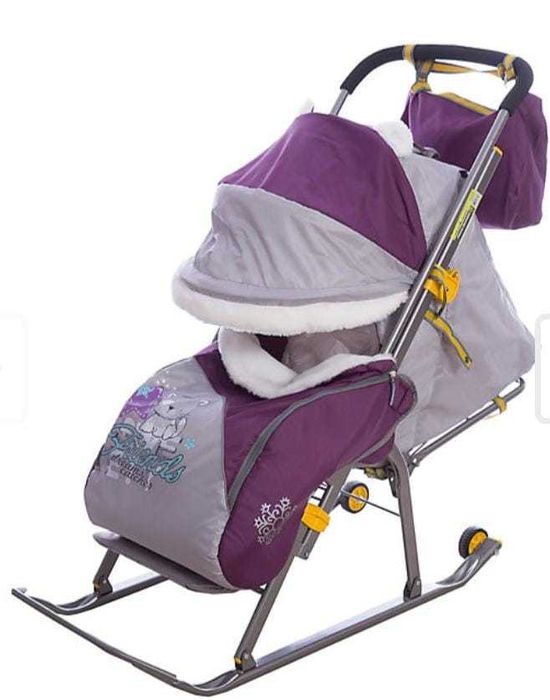 Зимние  санки до 4-х лет