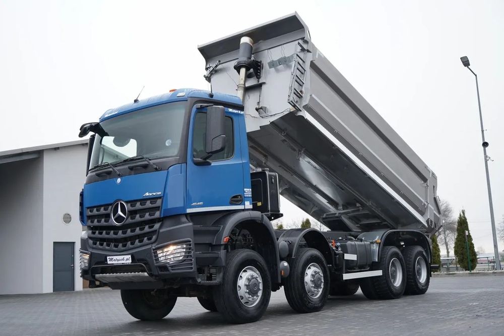 Mercedes-Benz ACTROS 4145 / 8X8 / ​​​​BASCULĂ SPATE / KH-KIPPER 6 M / AUTOMATĂ / EURO 6