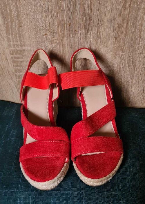 Sandale tip espadrile