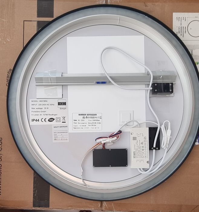 LED Огледало с нагревател