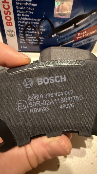 НОВИ задни Спирачни накладки за Ауди / VW / Seat / Audi / VAG / Шкода