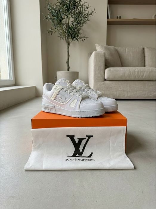 Adidasi Louis Vuitton Full White