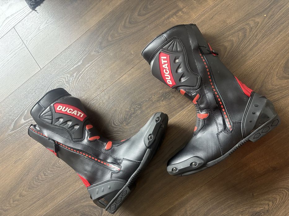 Cizme Ducati noi piele 44