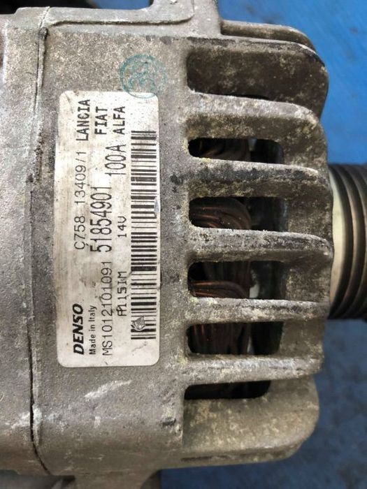 alternator 1.6 d alfa romeo mito 955 fiat grande punto lancia delta 3   dupa 2008