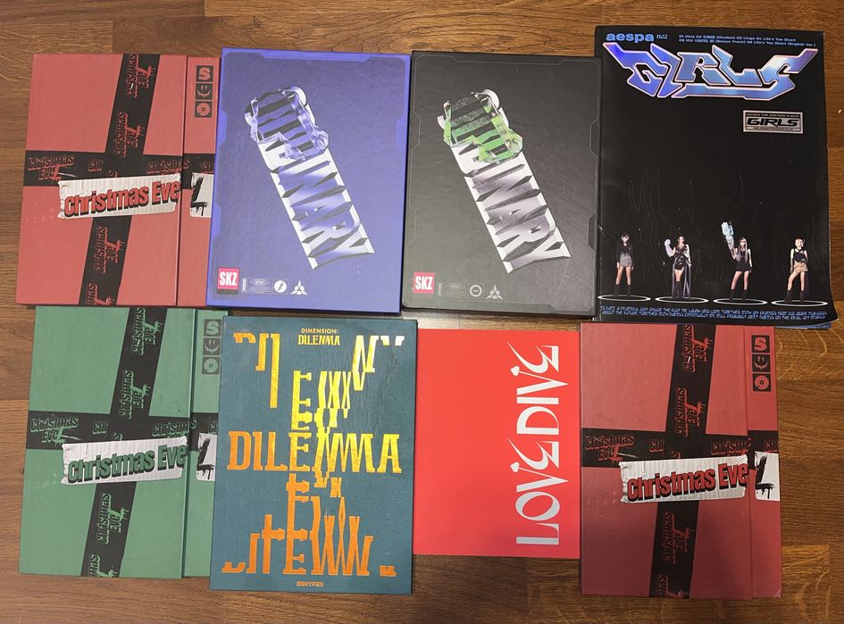 кпоп картички и албуми