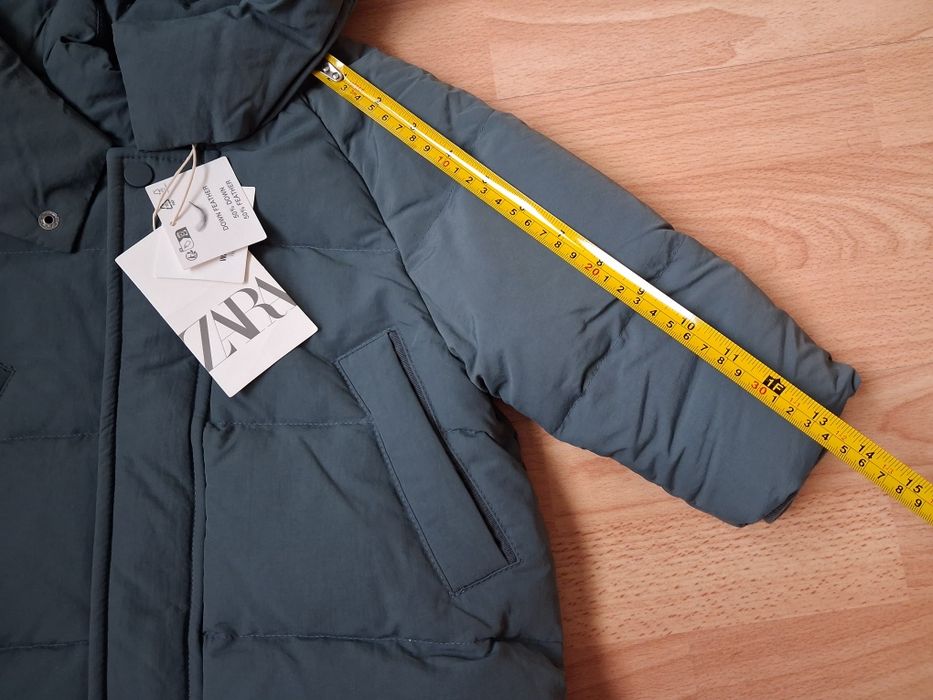 Ново зимно яке Zara с пух, размер 92 см