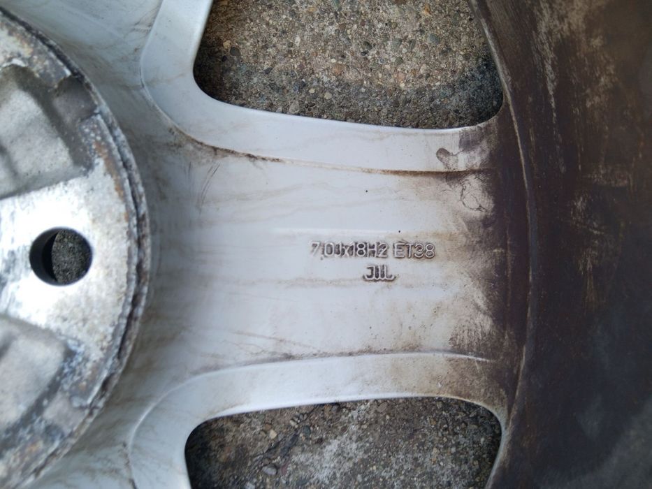 Джанти  с гуми за Ауди R18