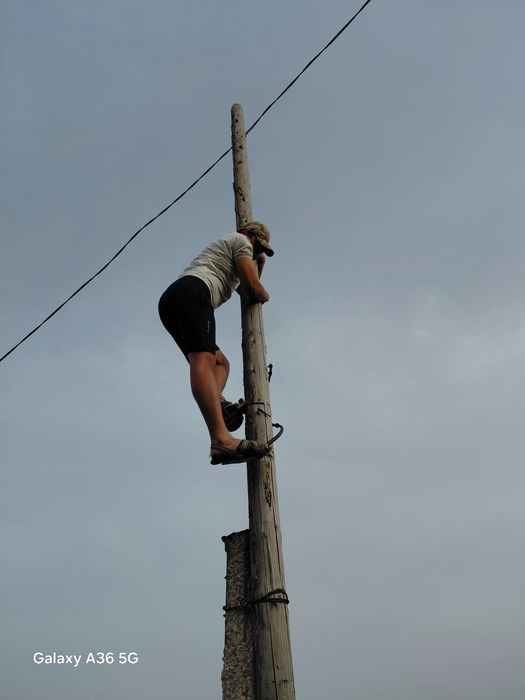 Столбы ағаш жақсы жағдайда