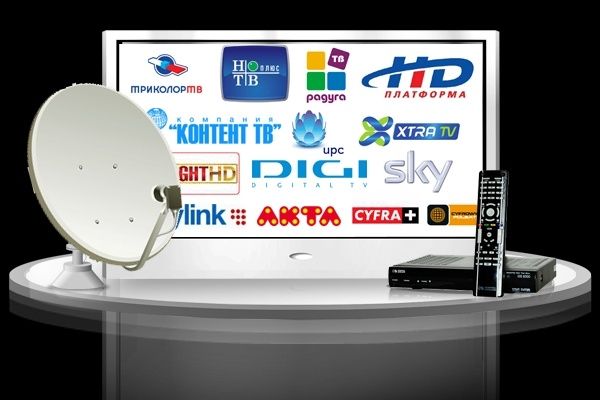 Подключение спутниковых антенн телевидения «НТВ плюс» и «Триколор ТВ»