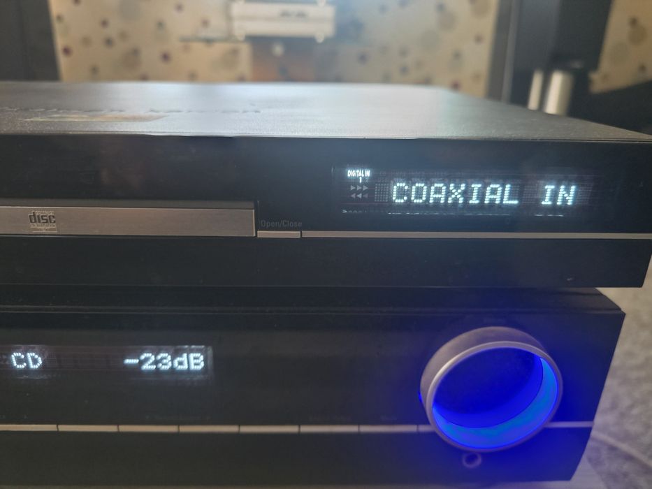 HK970 + HD970 комплект • Оригинални дистанционни • HD970 = външен DAC
