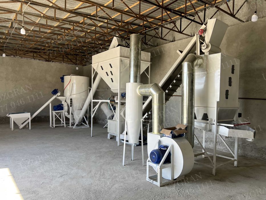 Дробилка мешалка  drabilka mishalka drobilka зернодробилка линия для