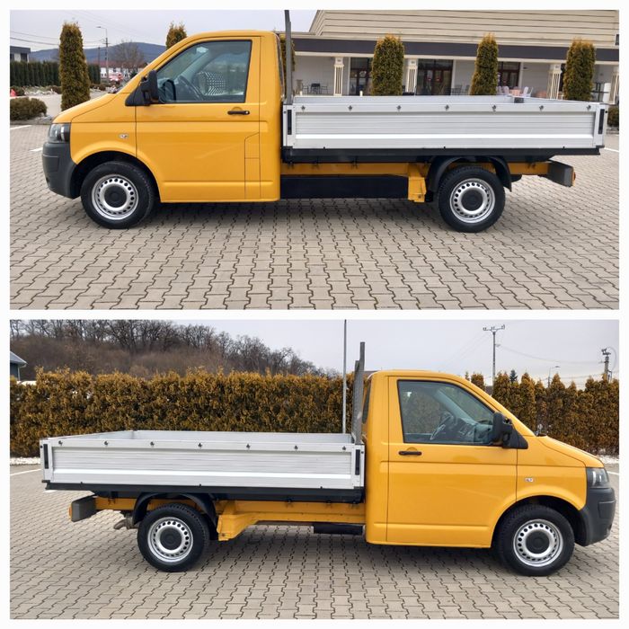 Vw T5 doka 2.0tdi, benă 3m, euro 5,transporter