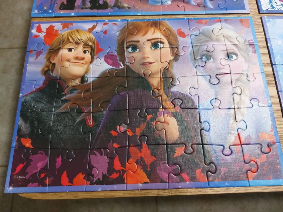 Puzzle Frozen II - 4 IN 1