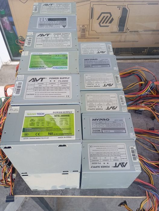 Blok 400w 4500w 500w soni 40 ta bor