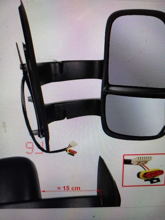 oglinda noua iveco daily 2006-2014 orice an electrica brat lung scurt
