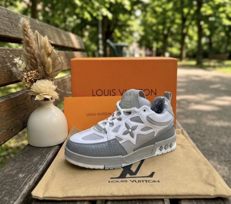 Adidasi Sneakers Louis Vuitton Skate Grey Marimea 45