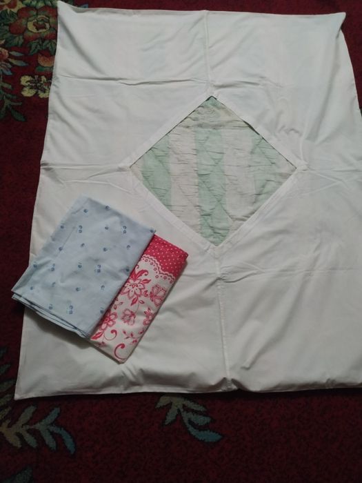 Три пододеяльника х/б на ДЕТСКОЕ одеяло размер 140х110, НОВЫЕ.