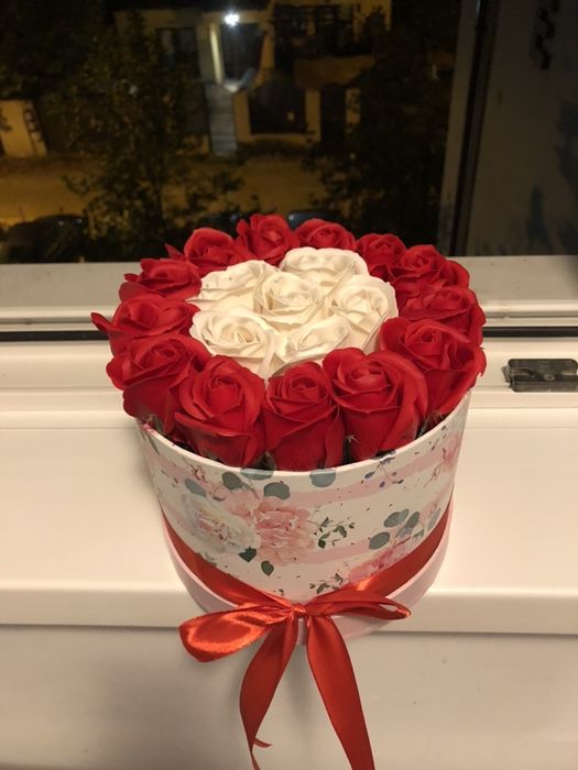 Trandafiri sapun 9 bucati