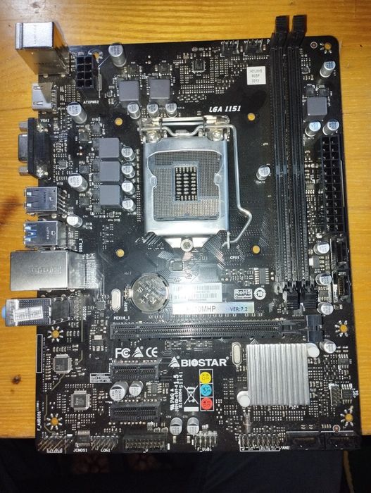 Продам материнскую плату DDR4 BIOSTAR H310