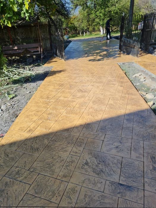 Beton amprentat!