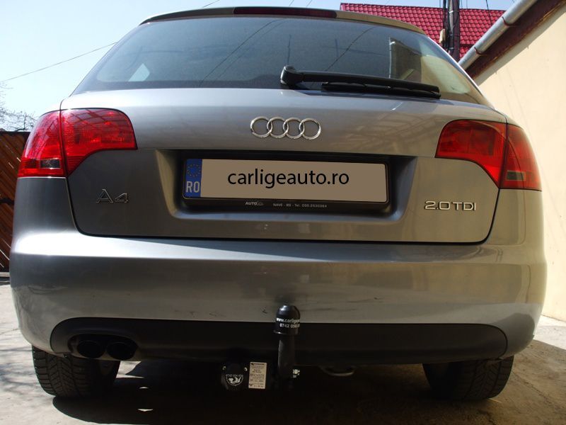 carlig remorcare audi a4 b6 + b7 4 usi+combi 2001 - 2007