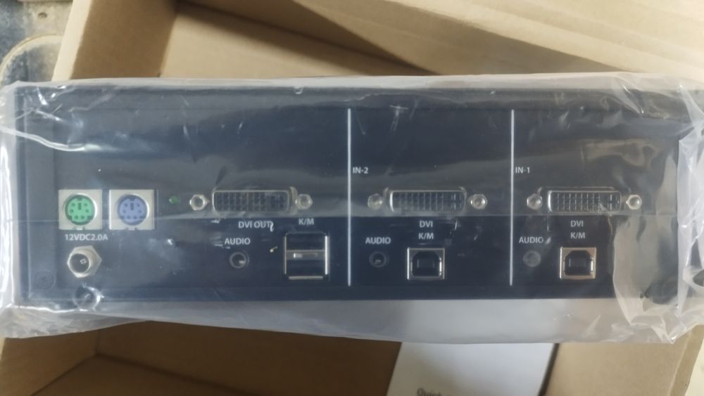 Kvm переключатель DVI  SS2P