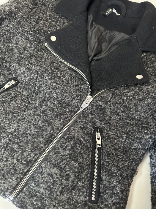 Късо вълнено яке тип блейзър