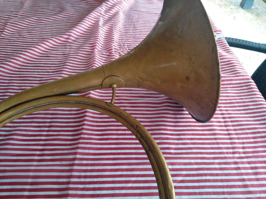 Продавам Англииска медна ловна тръба антикварна