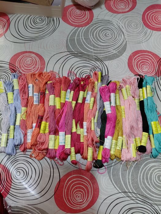 Конци за бродерия Мулине