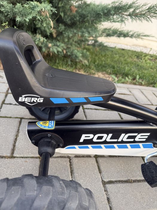 Kart cu pedale copii Buzzy, Police, Berg in stare perfecta