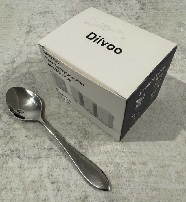 Diivoo интелигентен температурен сензор за дома, Alexa, 3 броя