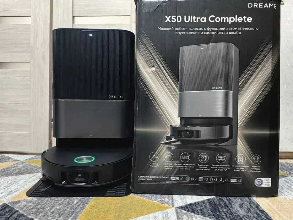 Робот-пылесос Dreame X50 Ultra Complete — Качество в Каждой Уборке!