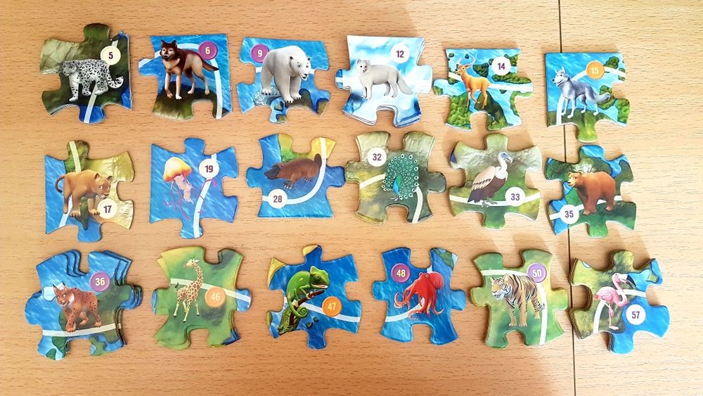 Пъзел части Зооландия