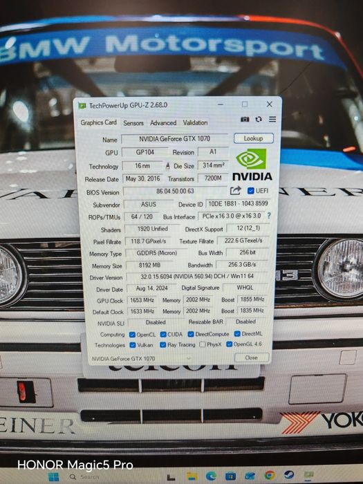 Asus rog strix gtx 1070 gaming oc