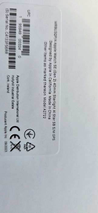 Ceas Apple smartwatch SE 40 mm