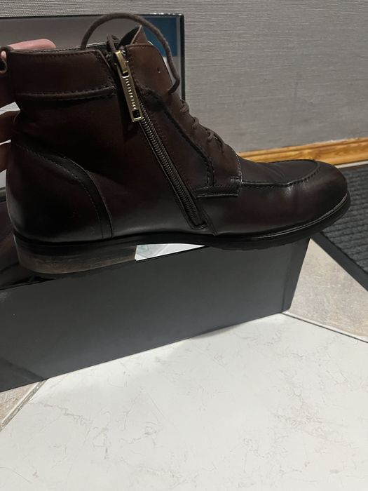 Ботинки кожанные 43 размер