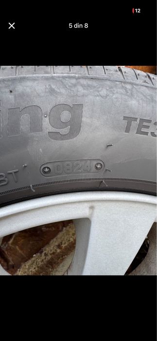 Roti/jante BMW 5x120 215/55 R16 de vara dot 2024
