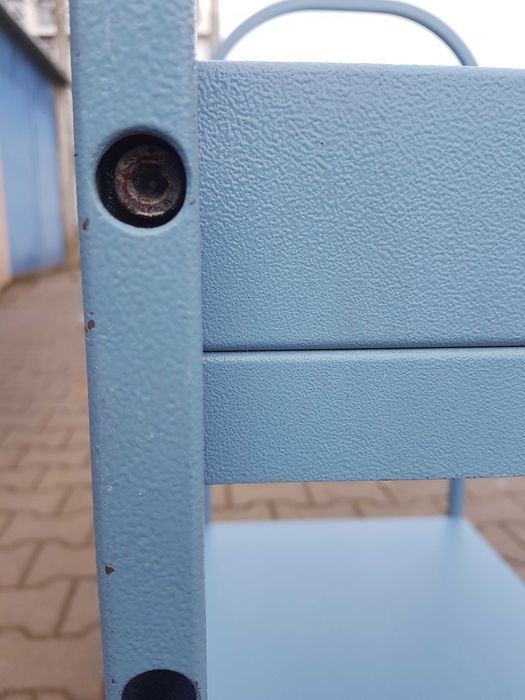 Carucior atelier, 2 polite, reglabile in inaltime, 760x450x970 mm