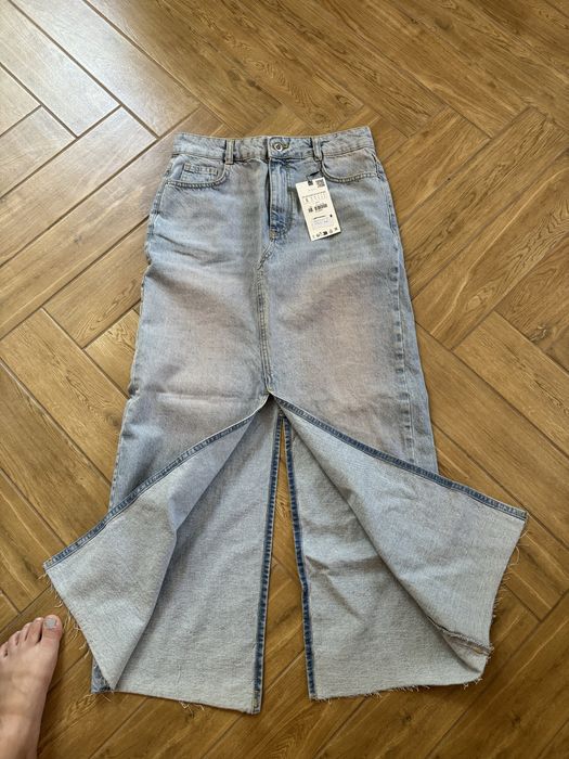 Дънкови поли zara зара