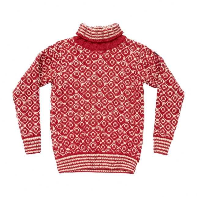 Норвежки вълнен пуловер Унисекс