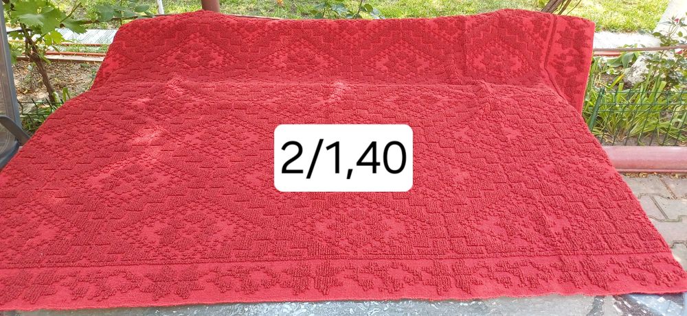 Coverturi lână lucrate manual